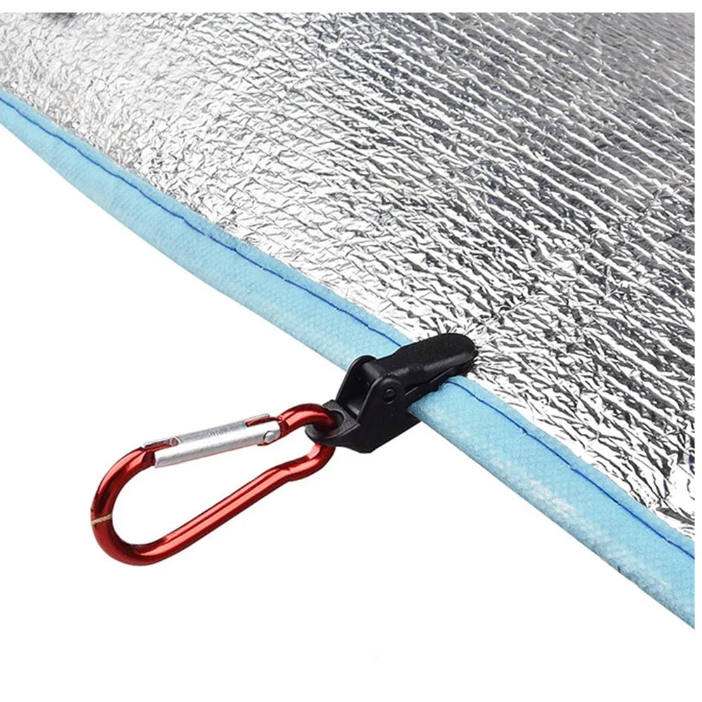 10-Pack Tarp Clips Snap Hangers – Camping Awning Clamps Tarp Clips Axl