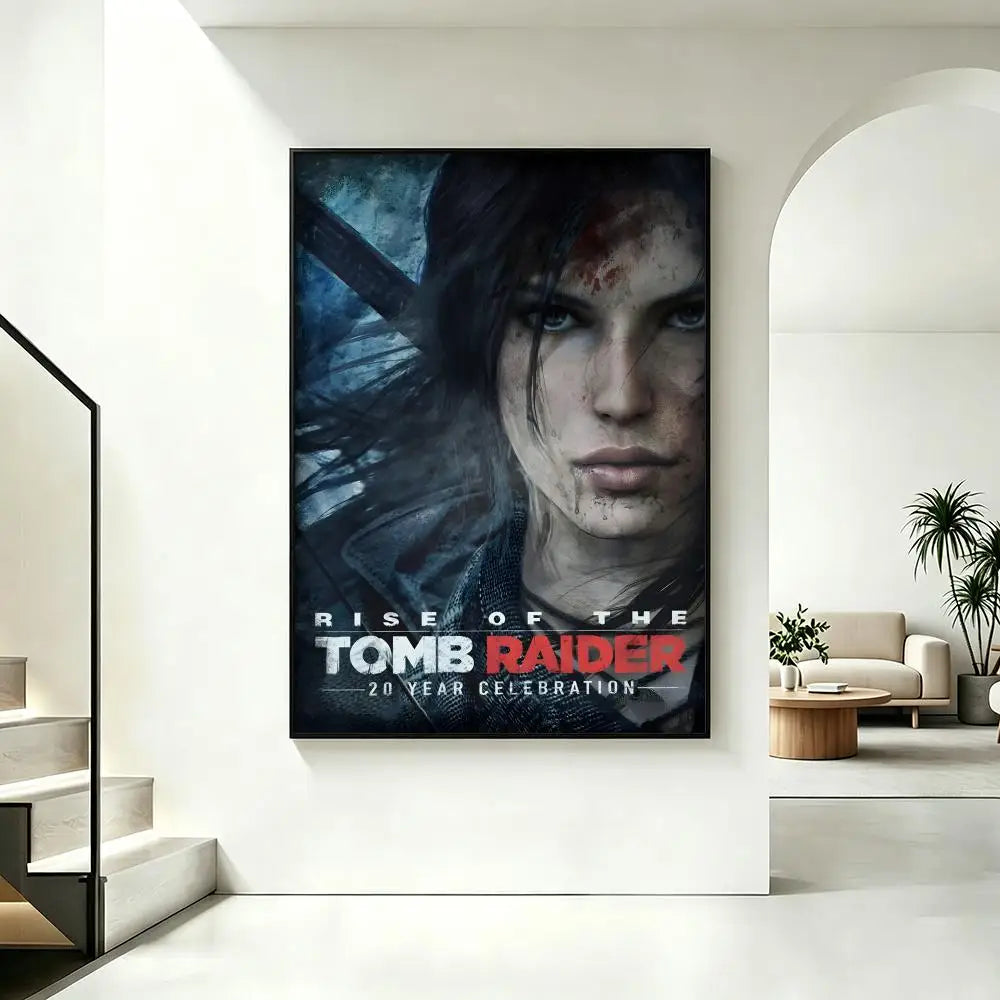 Shadow of the Tomb Raider HD Wall Poster – Game Room Decor Wall Art Poster Axl
