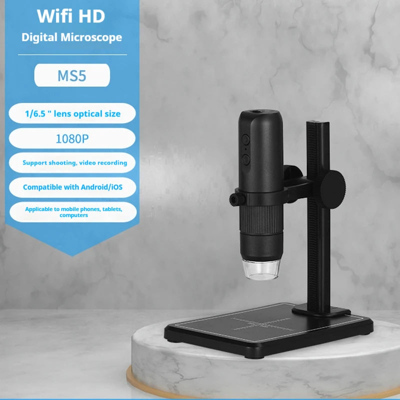 Portable WiFi Digital Microscope – HD 500X Skin & Scalp Viewer WiFi Digital Microscope Axl