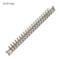 Metal Loose-Leaf Binder Clip A4 B5 A5 A6 A7 | Ring Notebook Clip Loose-Leaf Binder Clip Axl A5-20 rings