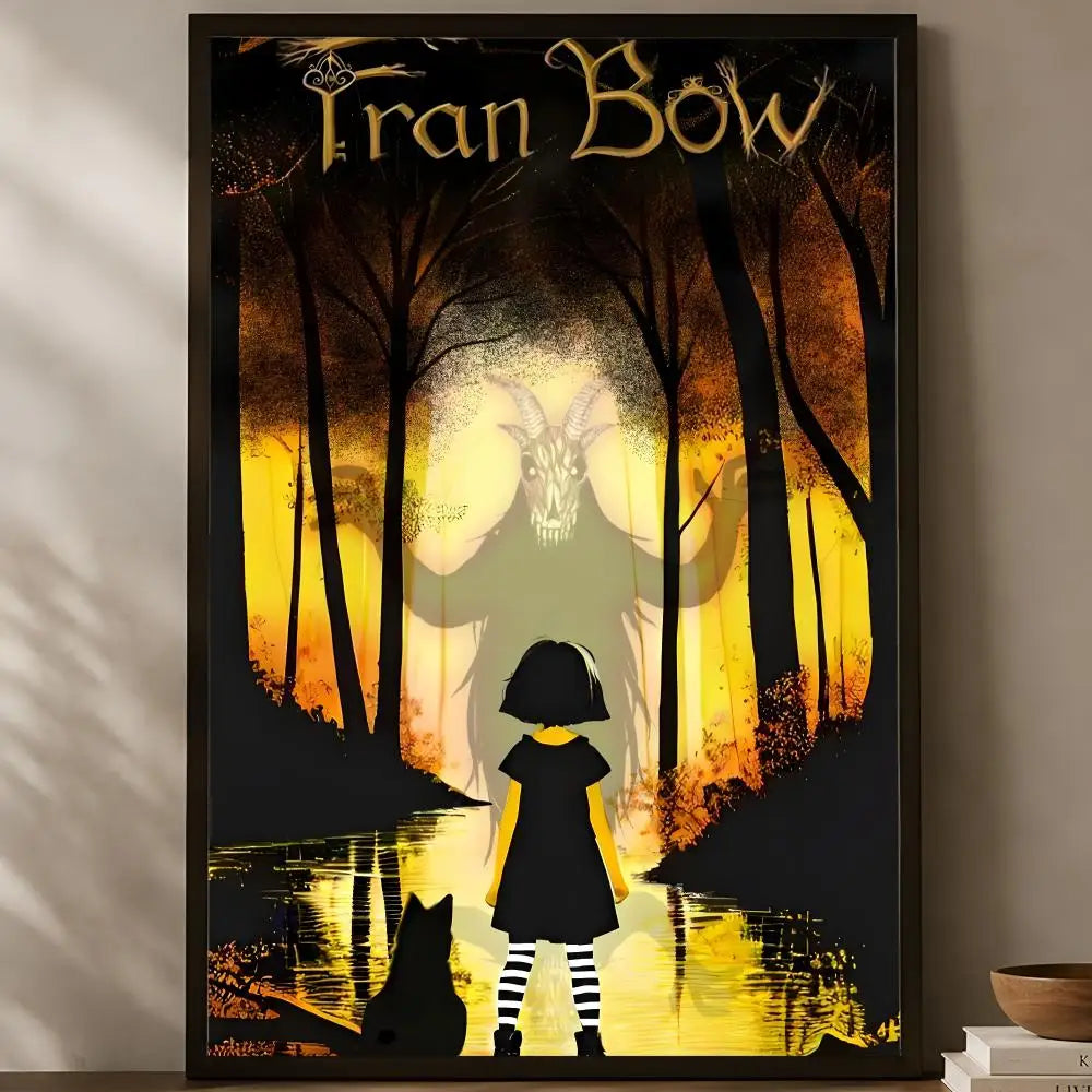 Fran Bow Self-Stick HD Wall Poster – Waterproof Art Decor Wall Art Poster Axl White07 40X50cmNoframe