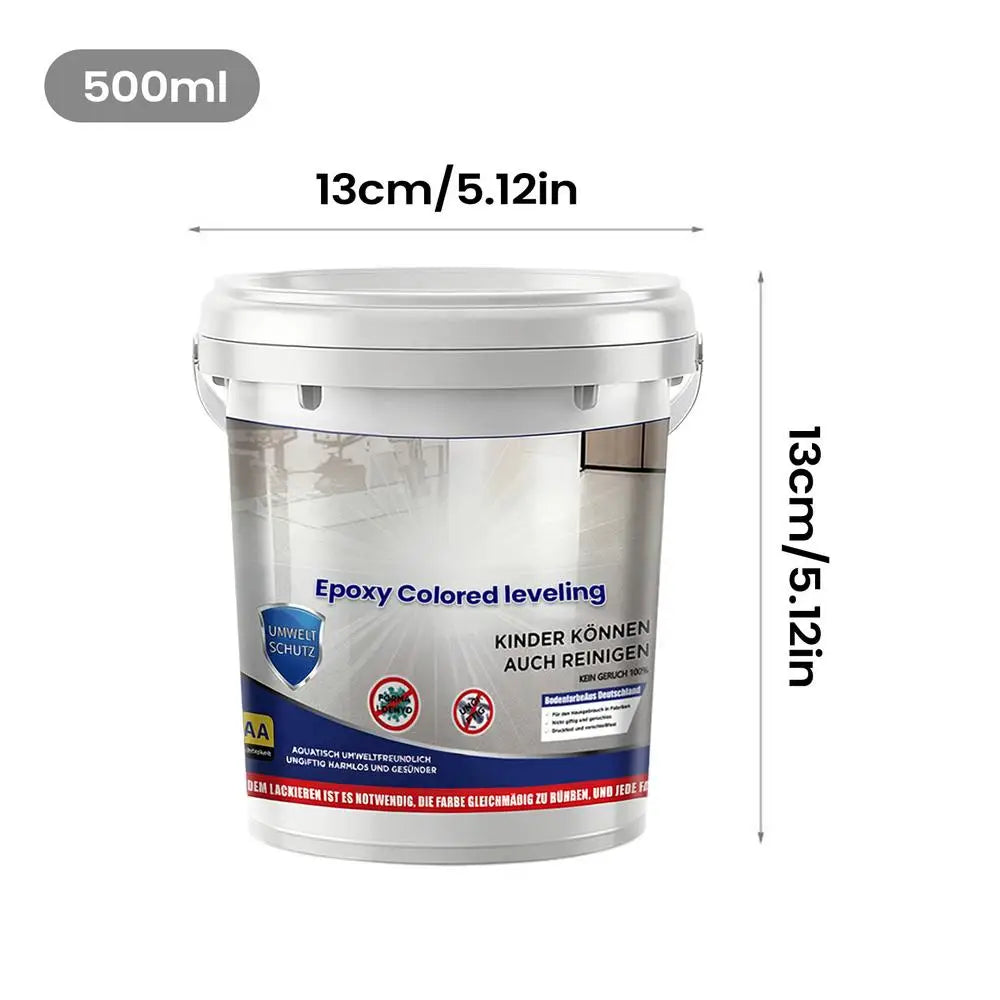 Epoxy Floor Paint – Non-Slip High-Gloss Colored Sand Coating Epoxy Floor Paint Axl B
