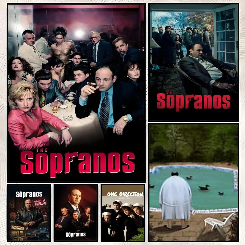 The Sopranos HD Wall Art Poster – Peel & Stick Waterproof Wall Art Poster Axl