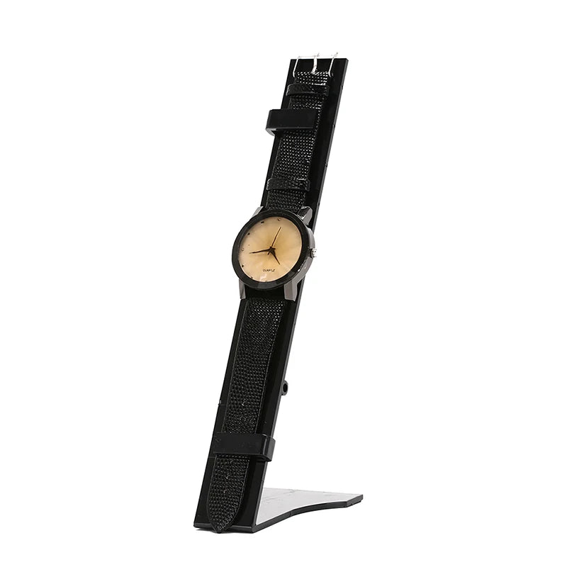 L-Type Plastic Watch Display Stand – Wristwatch Holder Rack Watch Display Stand Axl