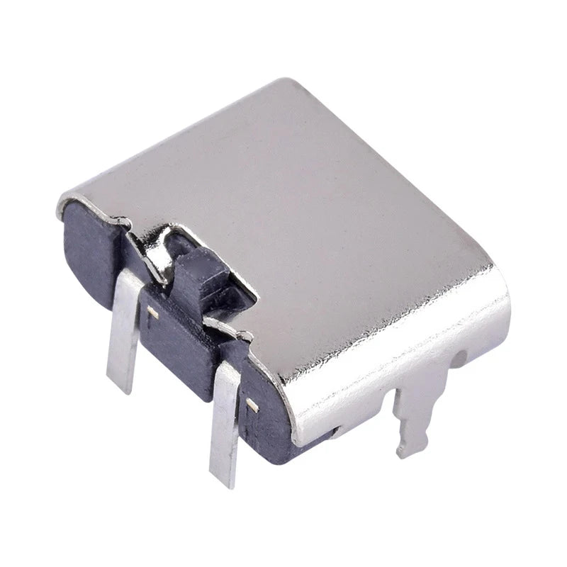 10Pcs USB 3.1 Type-C Female Connector Socket 2-Pin Power Jack USB-C Connector Socket Axl