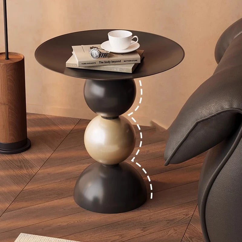 Nordic Minimalist Metal Coffee Table – Modern Side Table 40x40cm Metal Coffee Table Axl