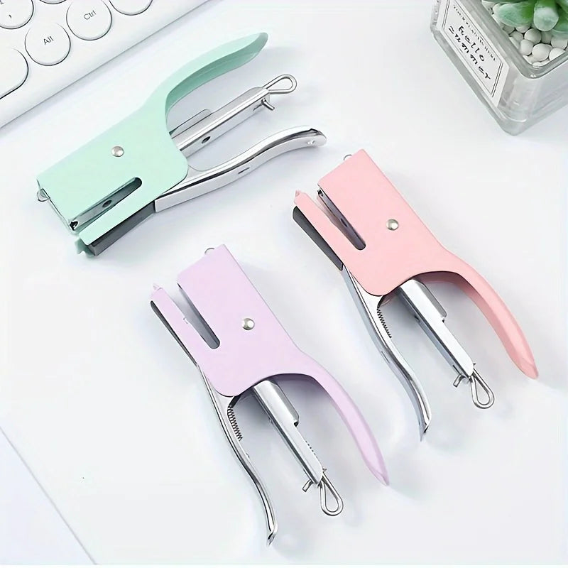 Metal No. 10 Hand-Held Stapler – 16-Sheet Office Stapler Office Stapler Axl