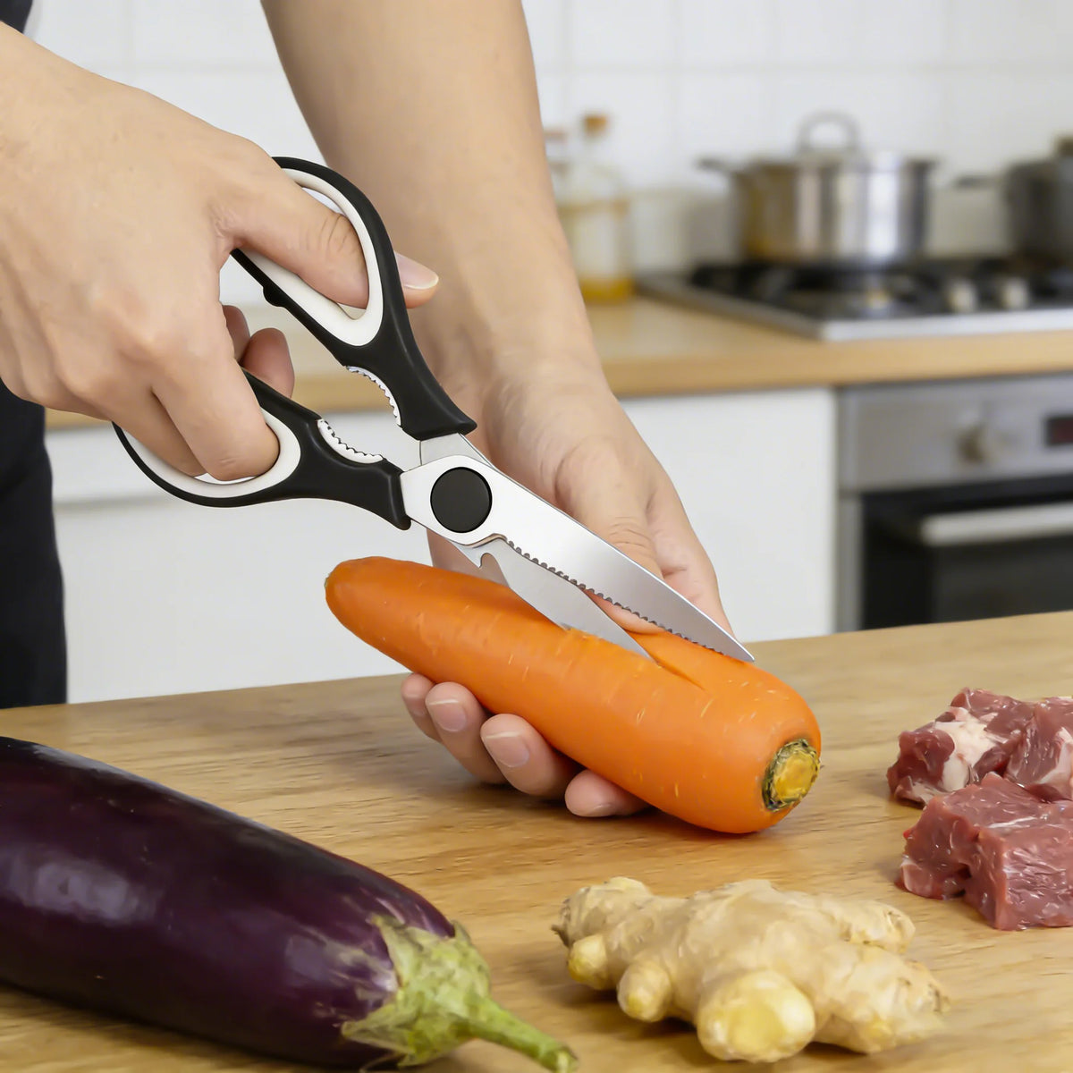 Heavy-Duty Kitchen Scissors – Meat, Bone & Multi-Purpose Shears Kitchen Shears Axl