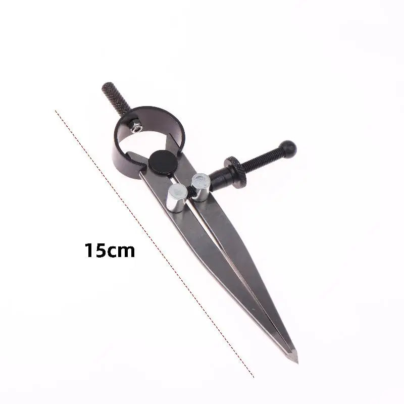 Spring Compass Divider – Adjustable Leather Edge Marking Tool Leather Marking Tool Axl 100MM