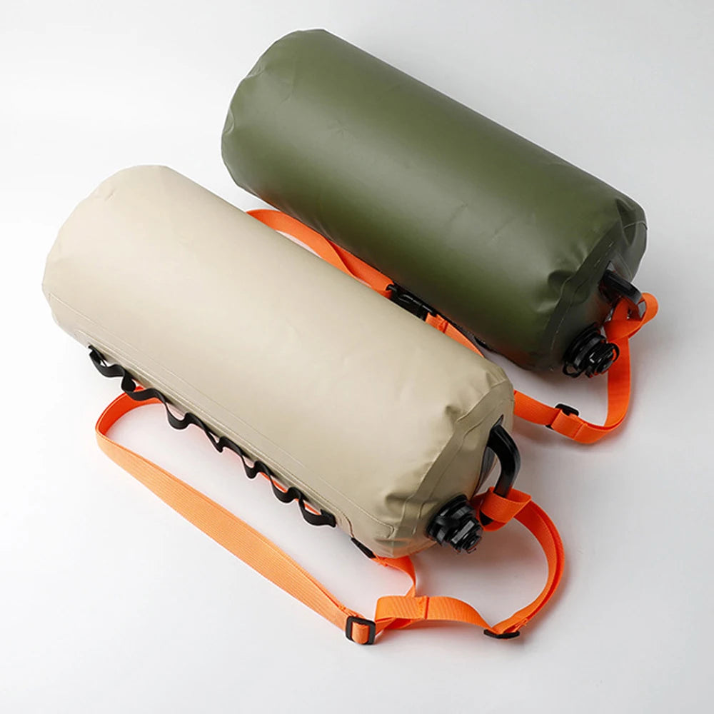Swim Buoy Dry Bag – Inflatable PVC Float & Outdoor Weight Bag Swim Buoy Float Bag Axl