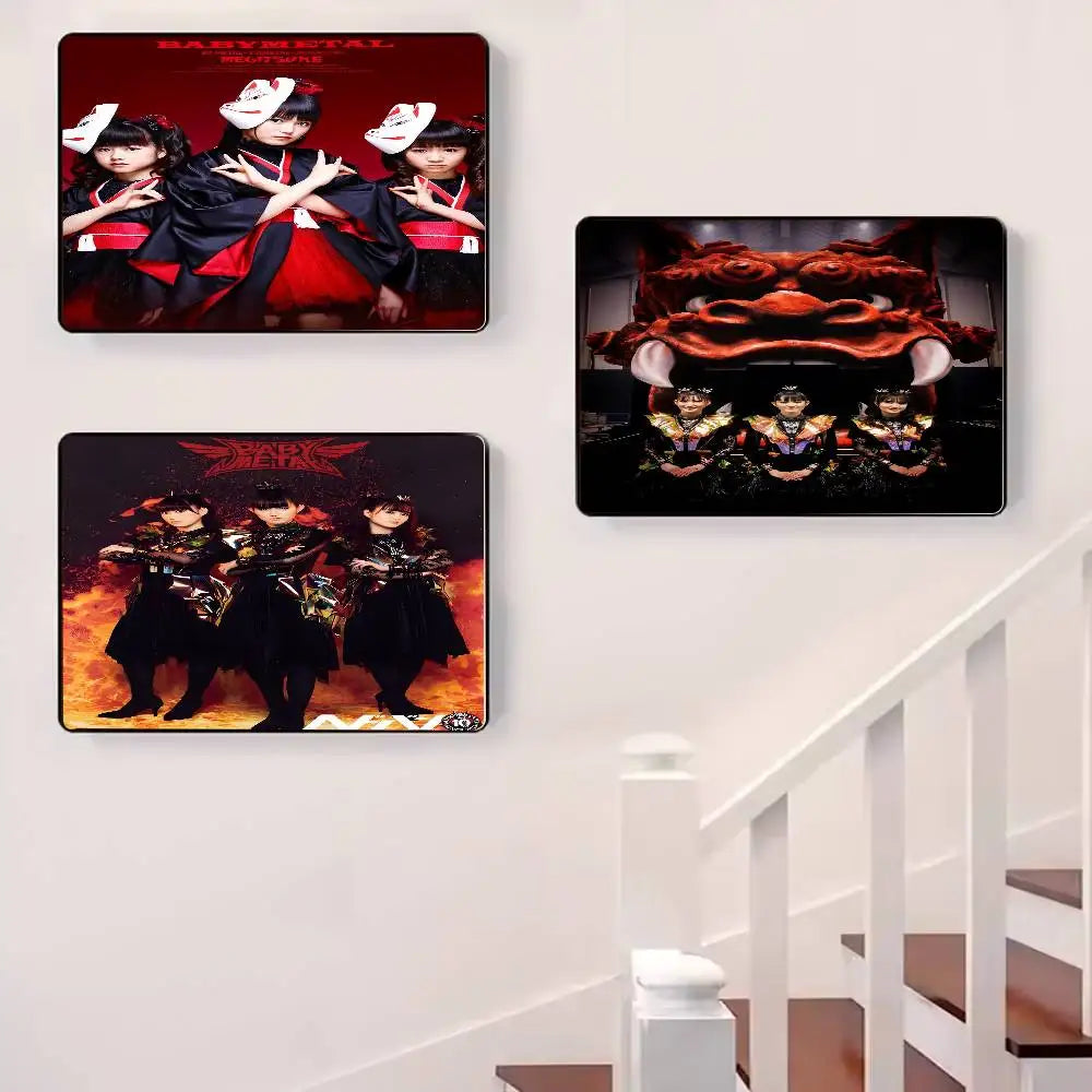 Babymetal Pop Group HD Wall Poster – Self-Adhesive Waterproof Wall Poster Axl
