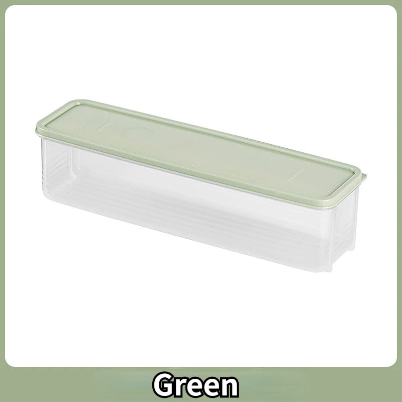Spaghetti & Cereal Storage Container with Lid | 30.5cm Food Storage Container Axl Green
