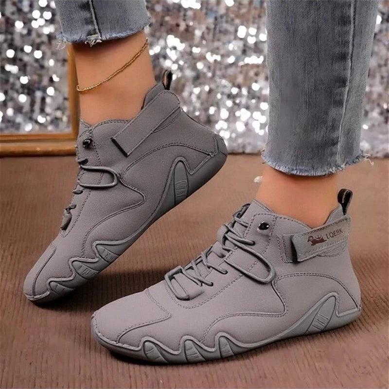 Women's Retro Lace-Up Ankle Boots – Lightweight & Breathable Women's Ankle Boots Axl