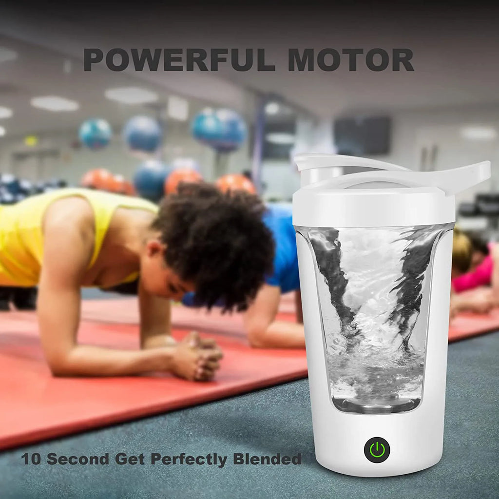 BALASHOV Electric Protein Shaker Bottle 450ml | Portable Mixer Electric Shaker Bottle Axl