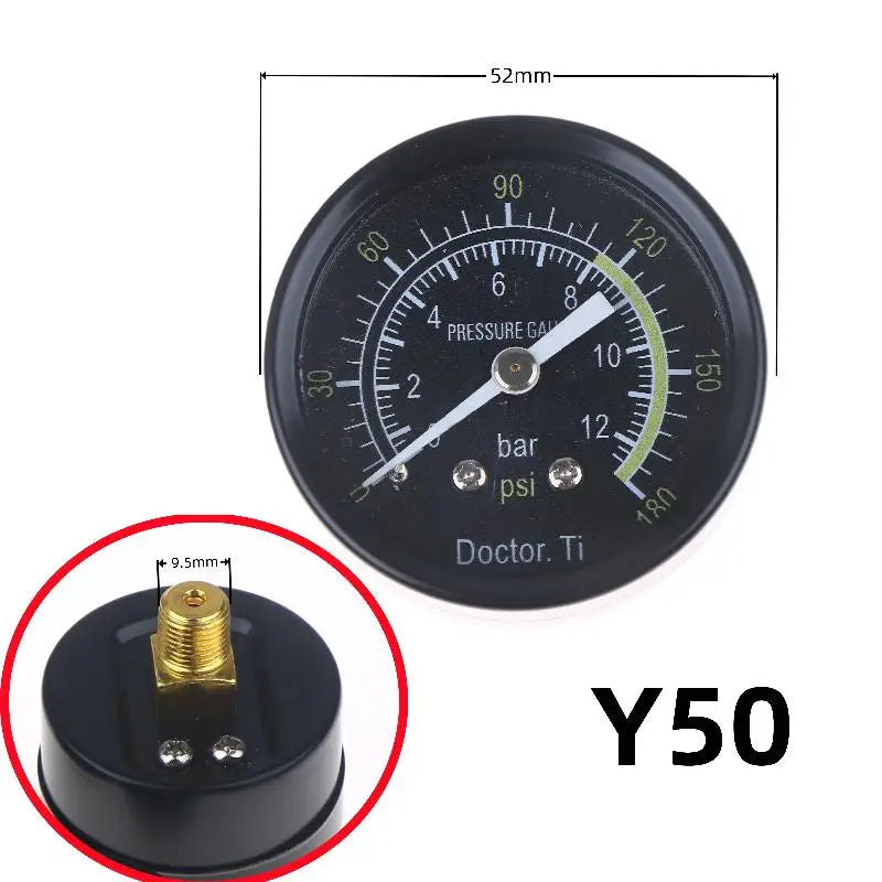 Air Compressor Pressure Gauge 0-10/0-12/0-25 Bar | DIY Tool Pressure Gauge Axl A2
