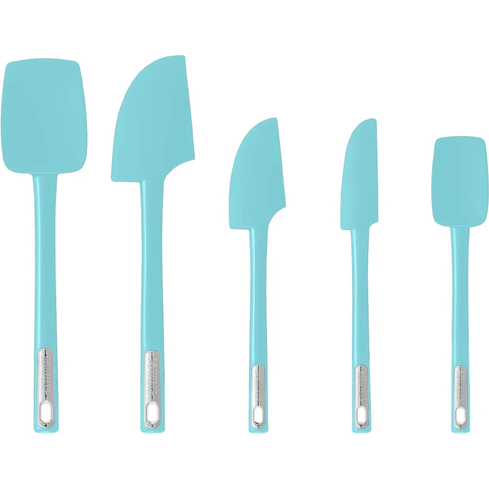 Food-Grade Silicone Spatula Spoon – Heat-Resistant & BPA-Free Silicone Kitchen Spatula Axl 5pcs B