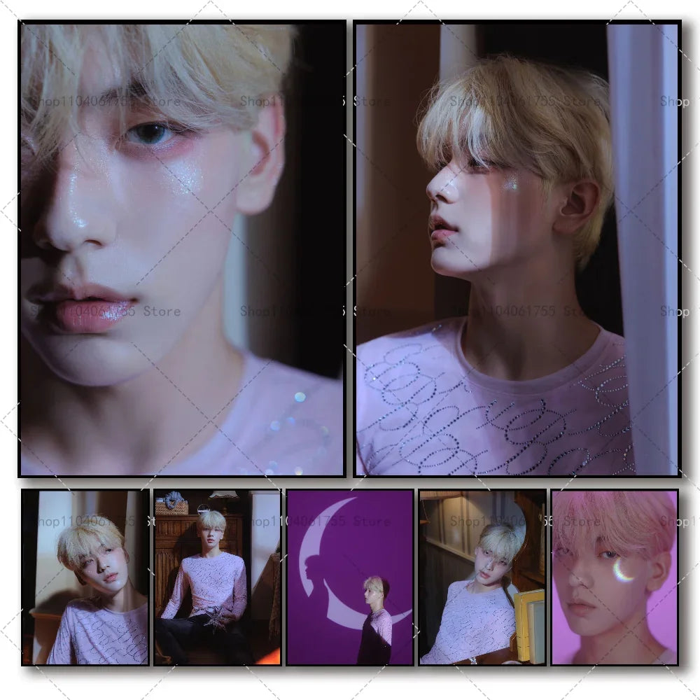 TXT Soobin Kpop Poster – Self-Adhesive Waterproof Wall Sticker Wall Art Poster Axl