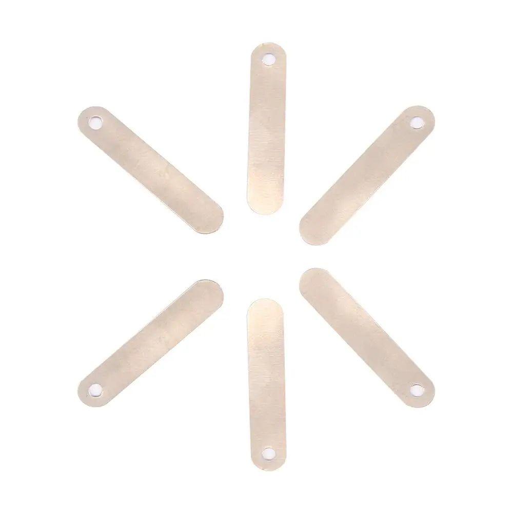Nickel Plated Solder Tabs for 18650 14500 Sub C Batteries 100Pcs Battery Solder Tabs Axl