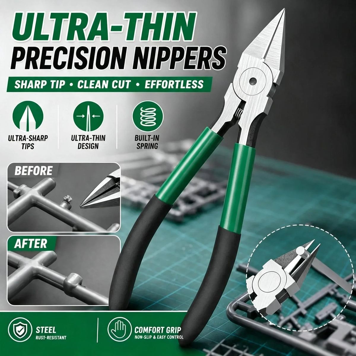 High-Hardness Diagonal Cutting Pliers – Electrician DIY Tool Diagonal Cutting Pliers Axl