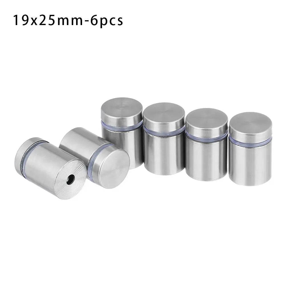 Stainless Steel Standoff Screws – Glass & Billboard Fasteners Standoff Fasteners Axl 19x25mm-6pcs