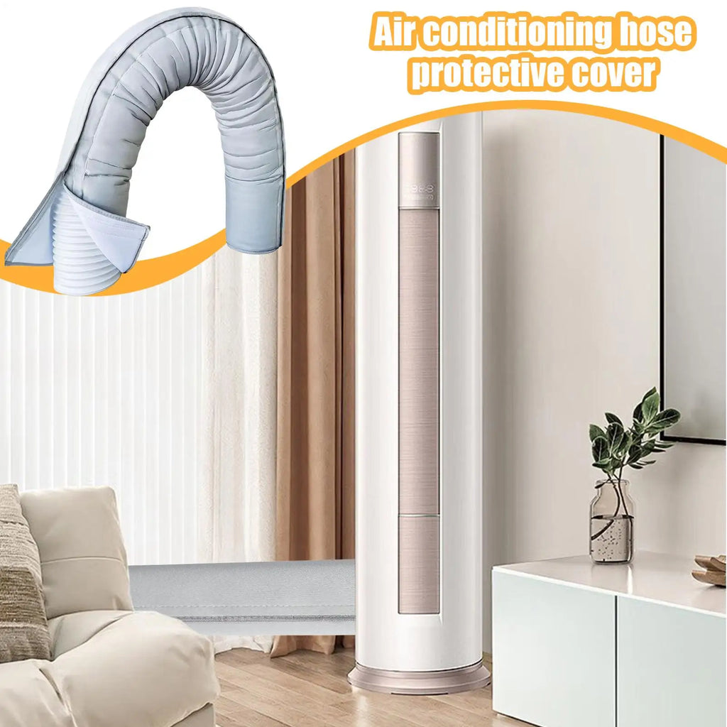Portable AC Hose Cover – Insulated Dust-Proof Sleeve 5 & 5.9" AC Hose Cover Axl