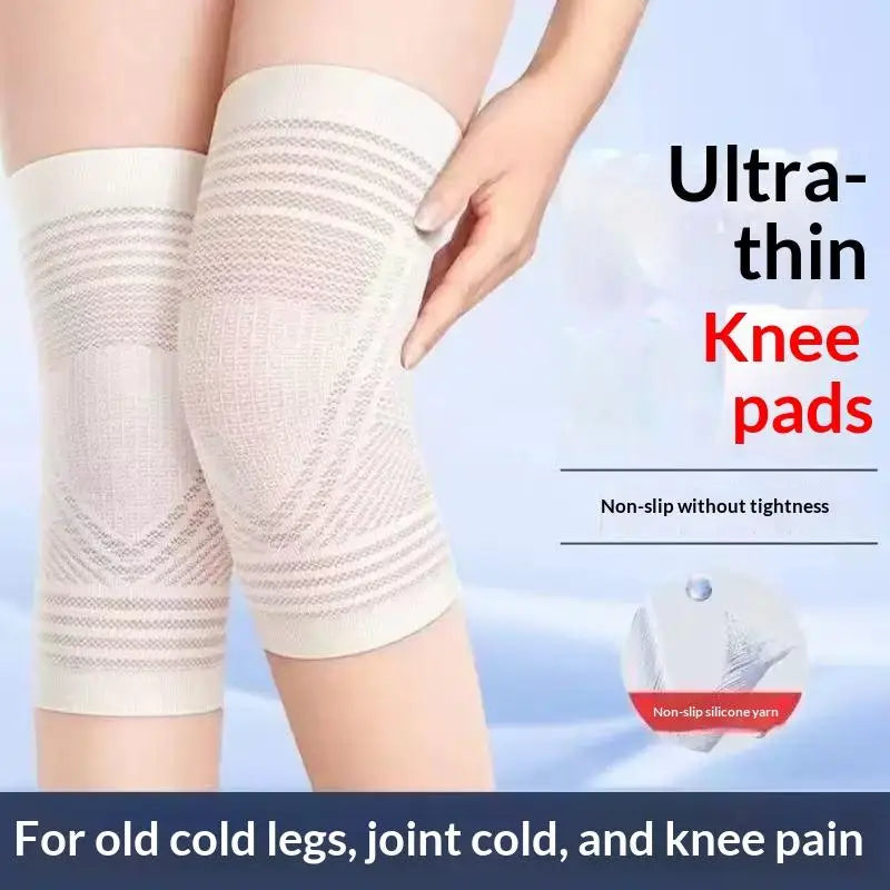 Thin Breathable Compression Knee Sleeves – Anti-Slip 1 Pair Compression Knee Sleeve Axl
