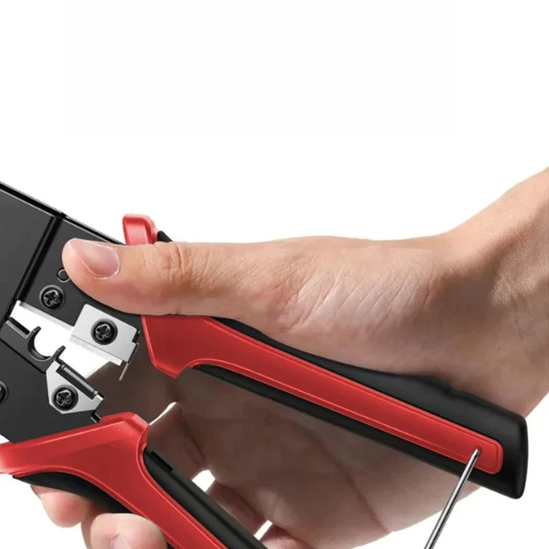 RJ45 Crimping Tool – LAN Cable Crimper Cutter Stripper RJ11 RJ12 Cable Crimping Tool Axl