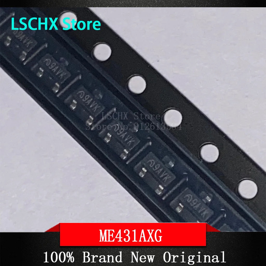 10PCS Mixed IC Chips – ME431 ME432 ME6206 ME6216 SOT-23 Pack IC Chip Assortment Axl ME2188A33XG