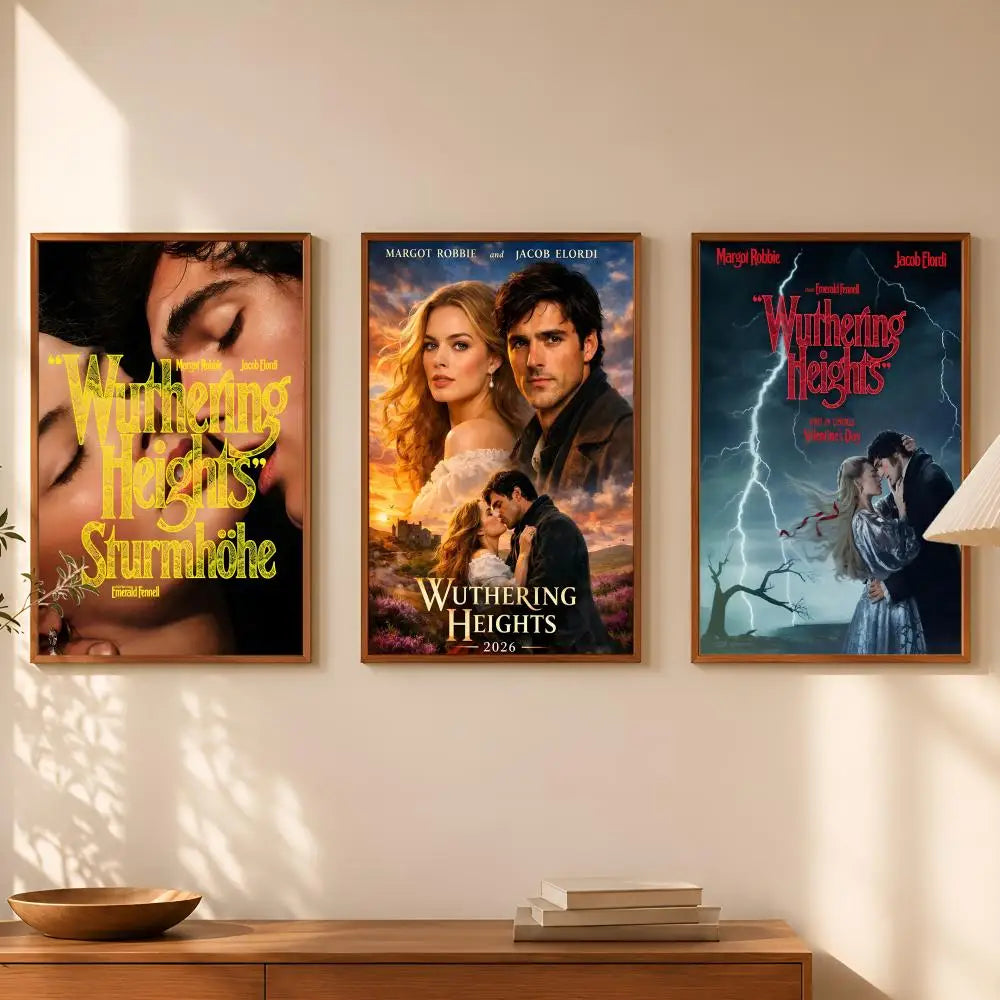 Wuthering Heights Wall Poster – Self-Stick HD PVC Wall Art Wall Art Poster Axl