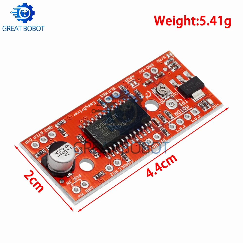 A3967 EasyDriver Stepper Motor Driver V4.4 for Arduino & 3D Printer Stepper Motor Driver Axl