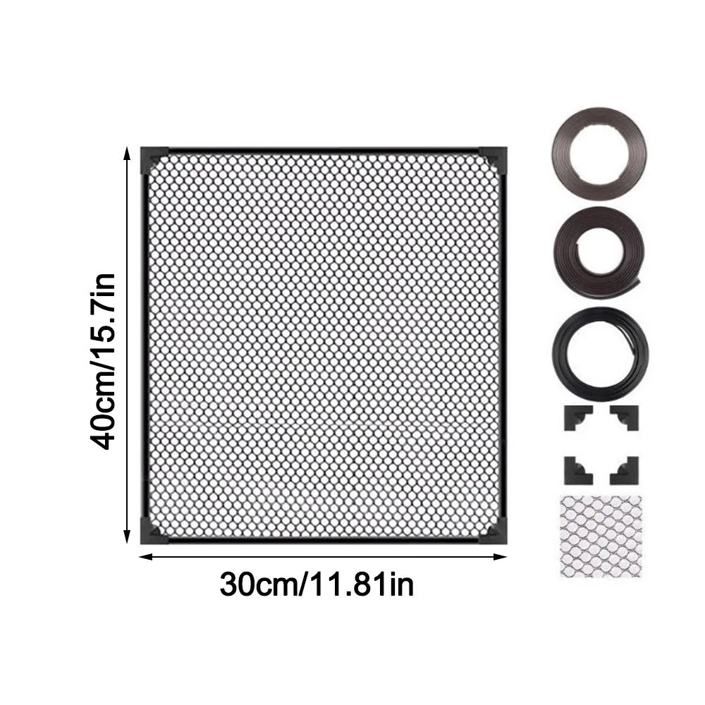 Magnetic Mesh Aquarium Lid Cover – Anti-Jump Fish Tank Net Aquarium Lid Cover Axl 40-30cm