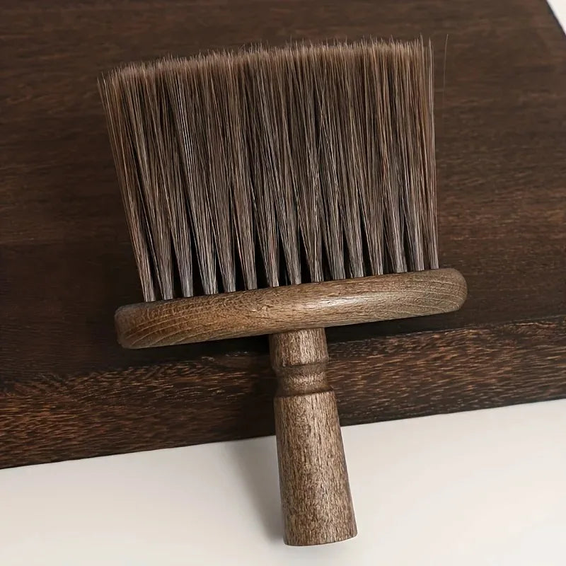 Coffee Grounds Cleaning Brush – Soft Bristles & Wooden Handle Cleaning Brush Axl