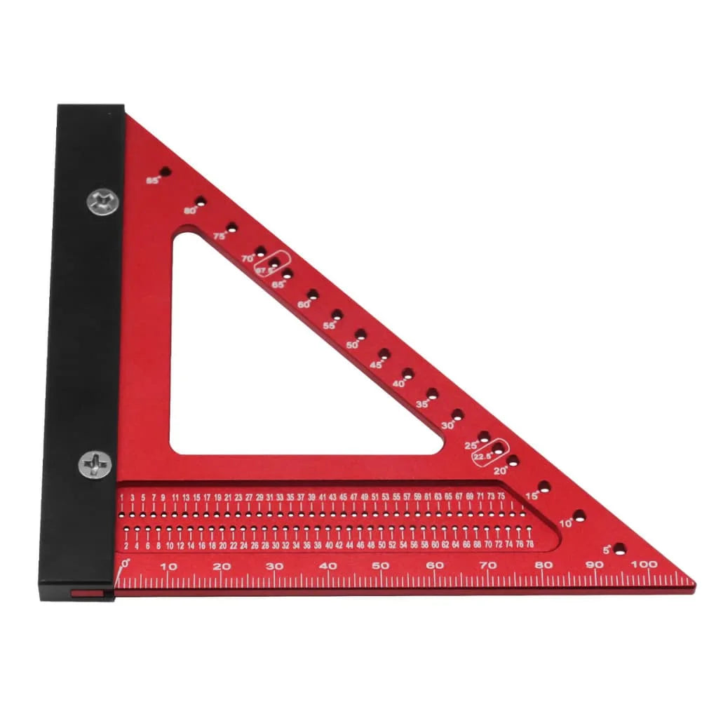 Aluminum Alloy Triangle Ruler – Woodworking Angle Marker Woodworking Measuring Tool Axl China Mainland