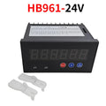 CNMAWAY HB961 6-Digit Reversible Raster Counter 12V 24V 220V Digital Counter Meter Axl HB961 24V