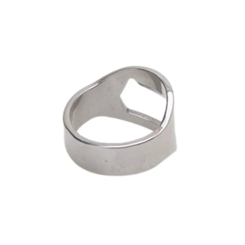 Stainless Steel Finger Ring Bottle Opener Set – 3 Pack Ring Bottle Opener Axl