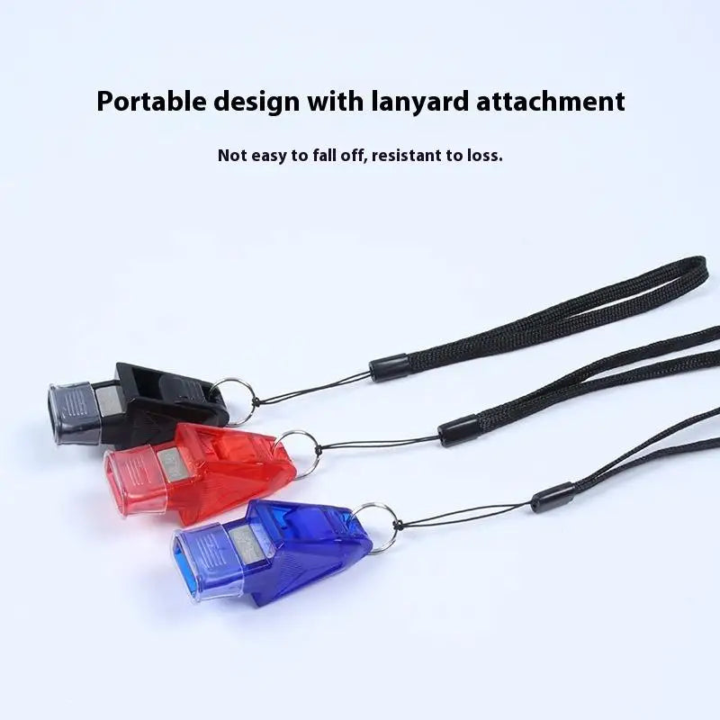 Seedless Referee Whistle Set – Loud Sports Whistle with Lanyard Referee Whistle Axl