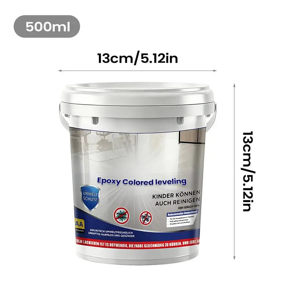 Epoxy Floor Paint – Non-Slip High-Gloss Colored Sand Coating Epoxy Floor Paint Axl A