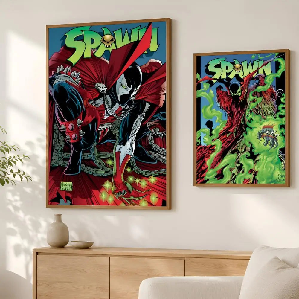 Spawn HD Self-Stick PVC Wall Poster – Waterproof Home Decor Wall Art Poster Axl