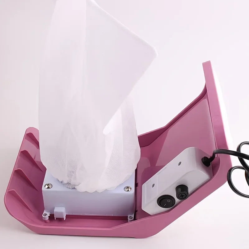 5-Pack Nail Dust Collector Replacement Bags | Single Fan Nail Vacuum Bags Axl