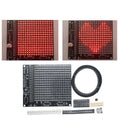 256 LED Dot Matrix DIY Soldering Kit – SMD Welding Training DIY Electronics Kit Axl Default Title