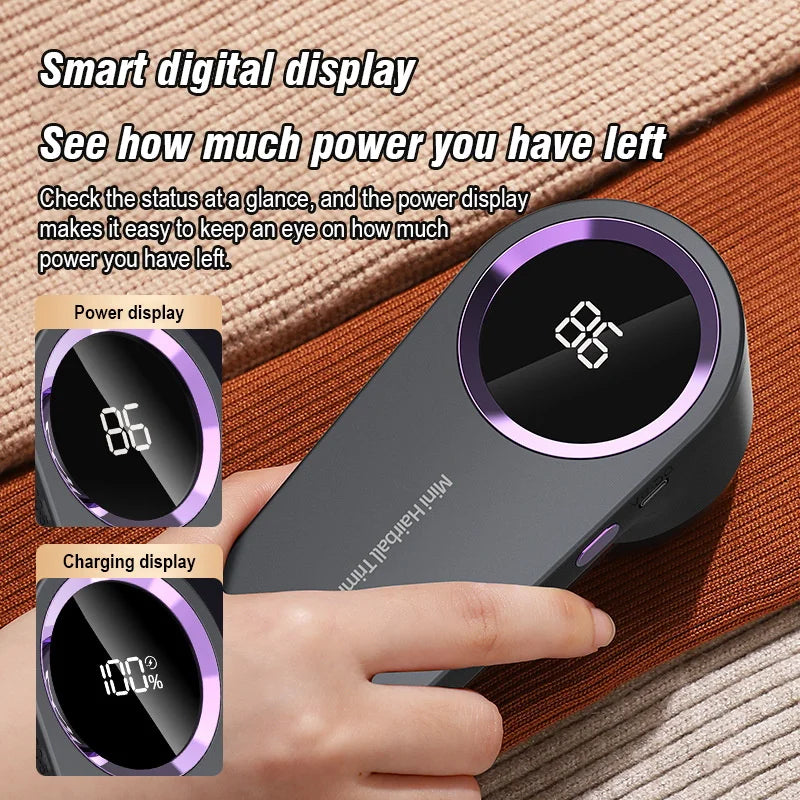 BALASHOV USB Rechargeable Electric Lint Remover Fabric Shaver Electric Fabric Shaver Axl