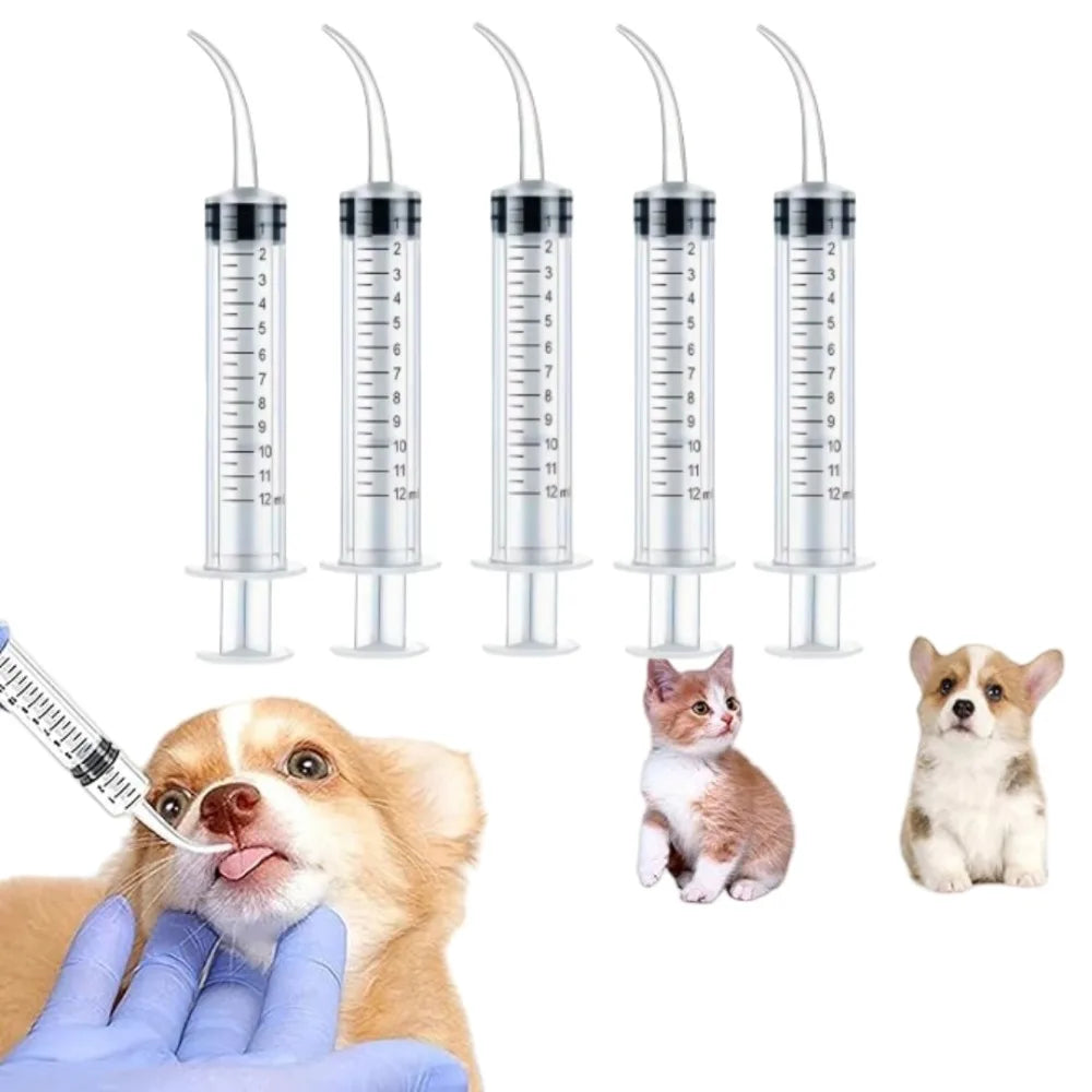 Pet Feeding Syringe 12ml – Oral Dosing for Birds & Small Pets Pet Feeding Syringe Axl