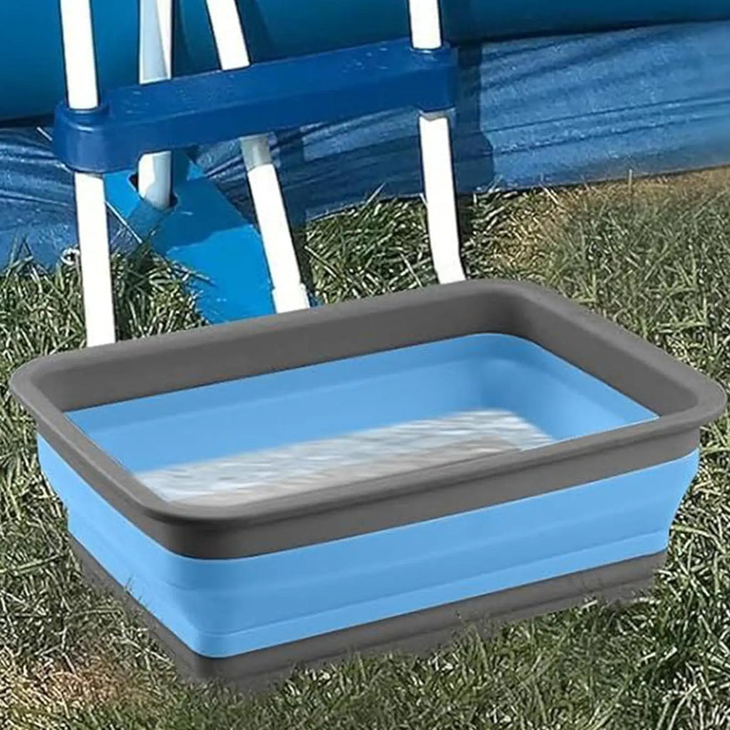 Foldable Foot Bath Basin – Collapsible Soak Tub for Pool & Travel Foldable Foot Bath Axl