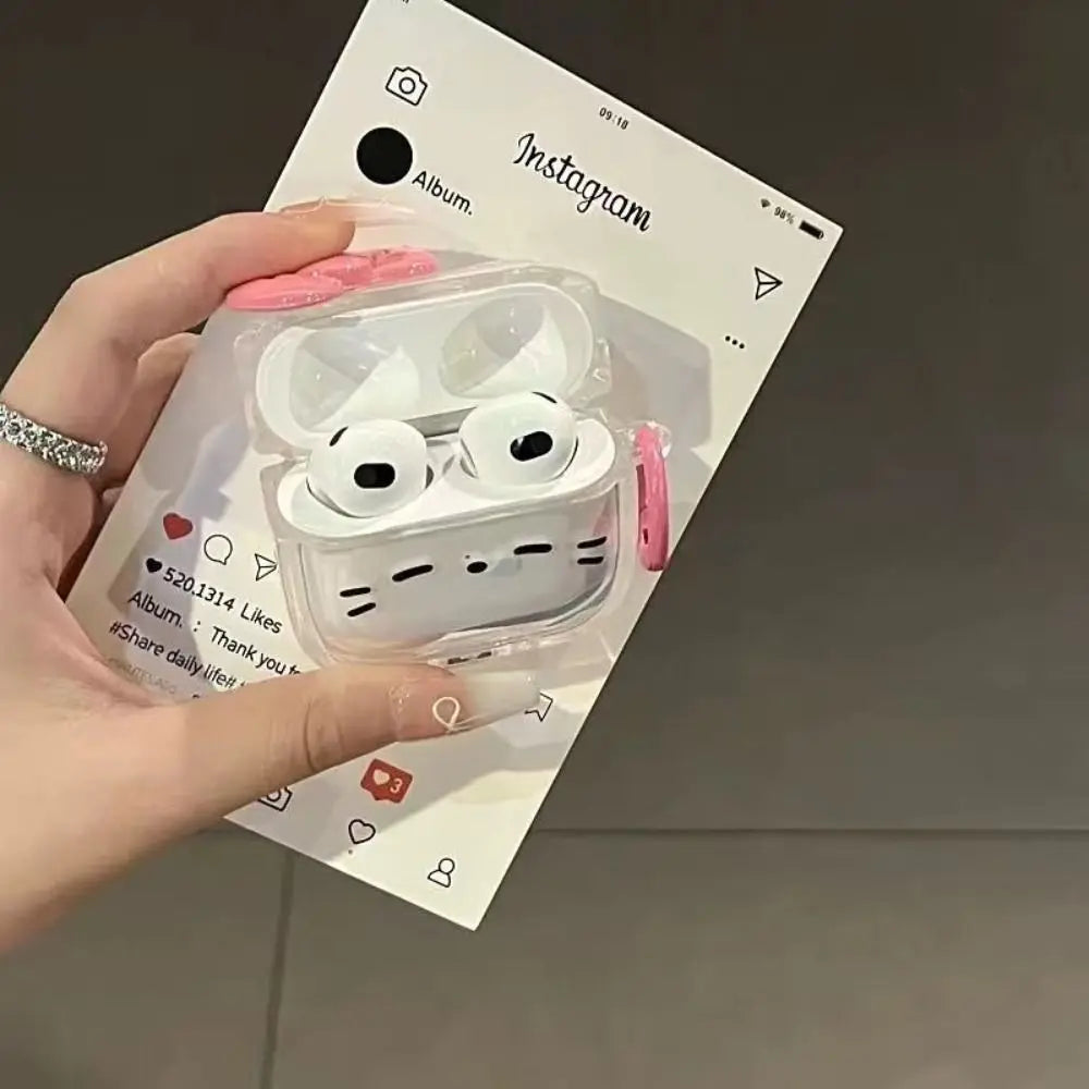 Sleepy Cat AirPods Case – Shockproof TPU Cover | All Models AirPods Case Axl