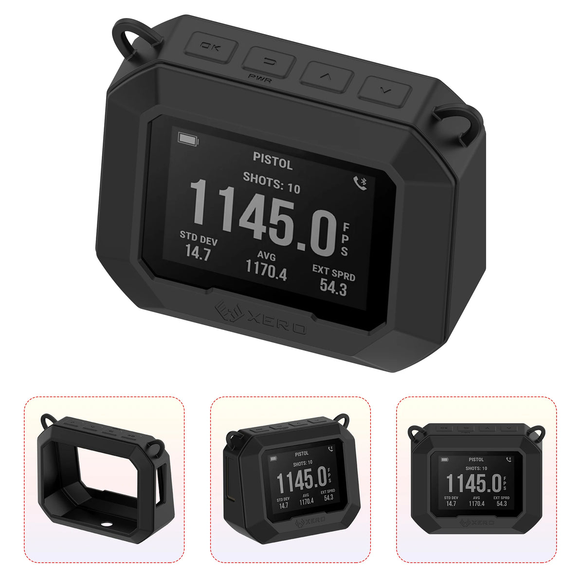 Silicone Case for Garmin Xero C1 Pro – Protective Sleeve Silicone Protective Case Axl