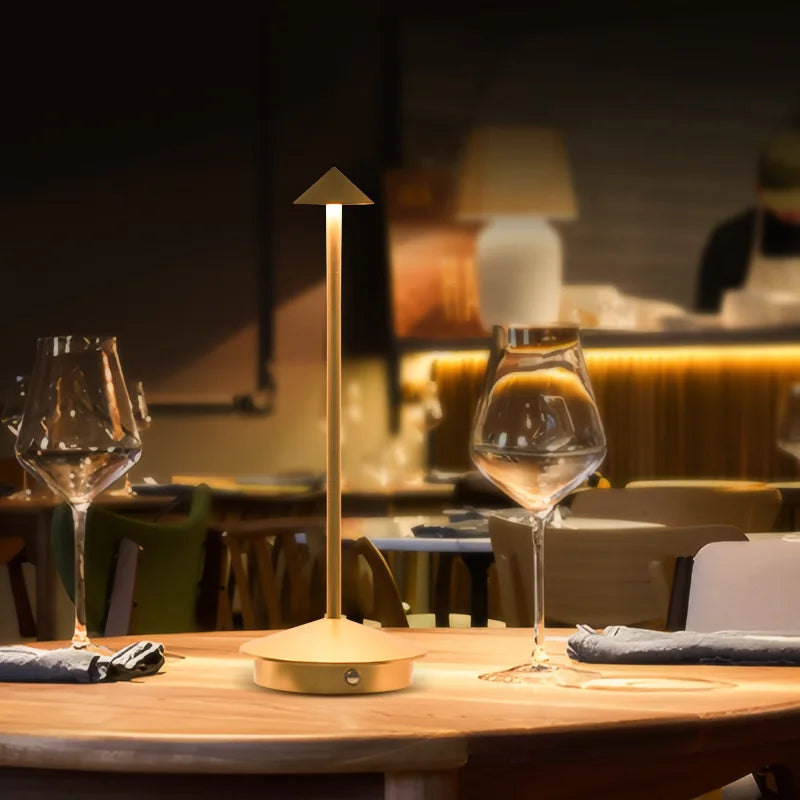 Rechargeable LED Cordless Table Lamp | Touch Sensor 3-Level Dim LED Table Lamp Axl