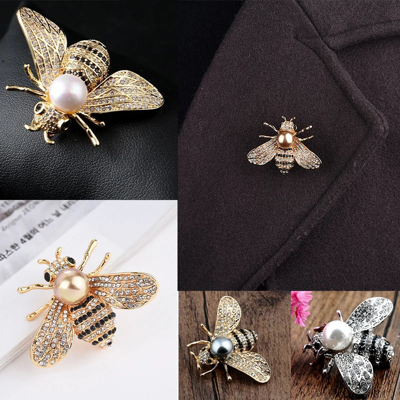 Animal Crystal Rhinestone Brooch – Zinc Alloy Fashion Pin Fashion Brooch Pin Axl