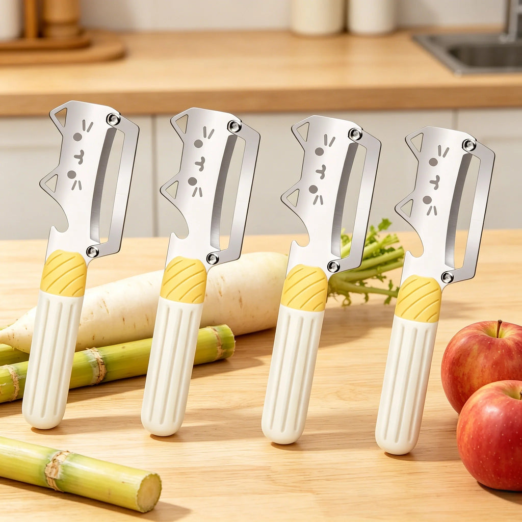 5-Piece Stainless Steel Vegetable Peeler Set – Kitchen Tool Vegetable Peeler Set Axl Peeler-4PCS
