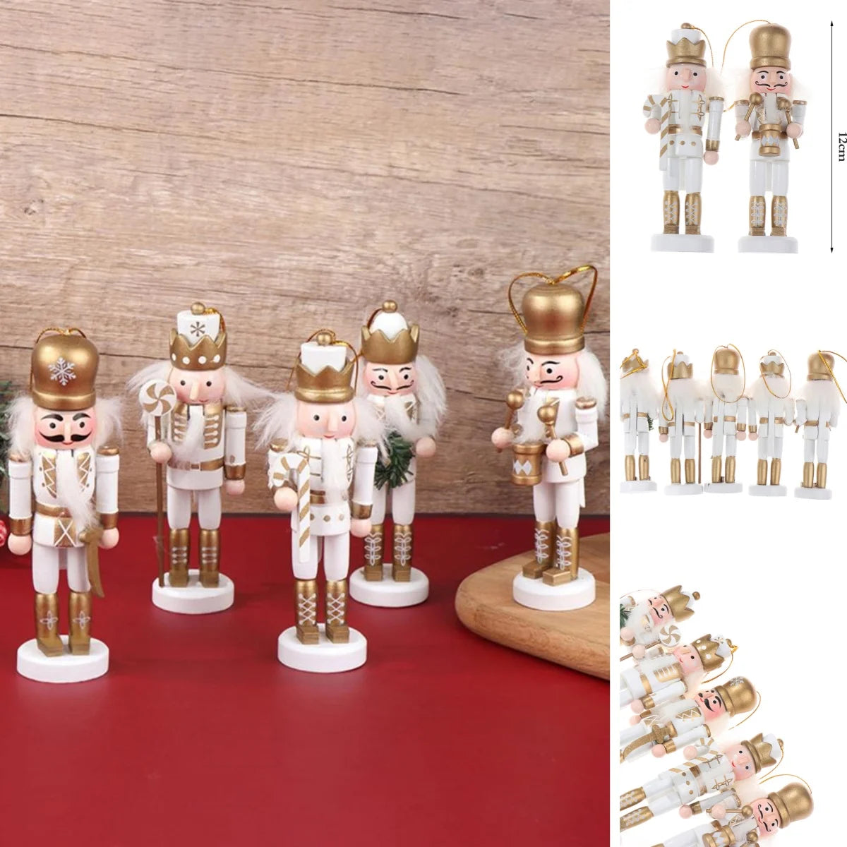 Nutcracker Soldier Christmas Tree Ornament – Candy Color Christmas Ornament Axl