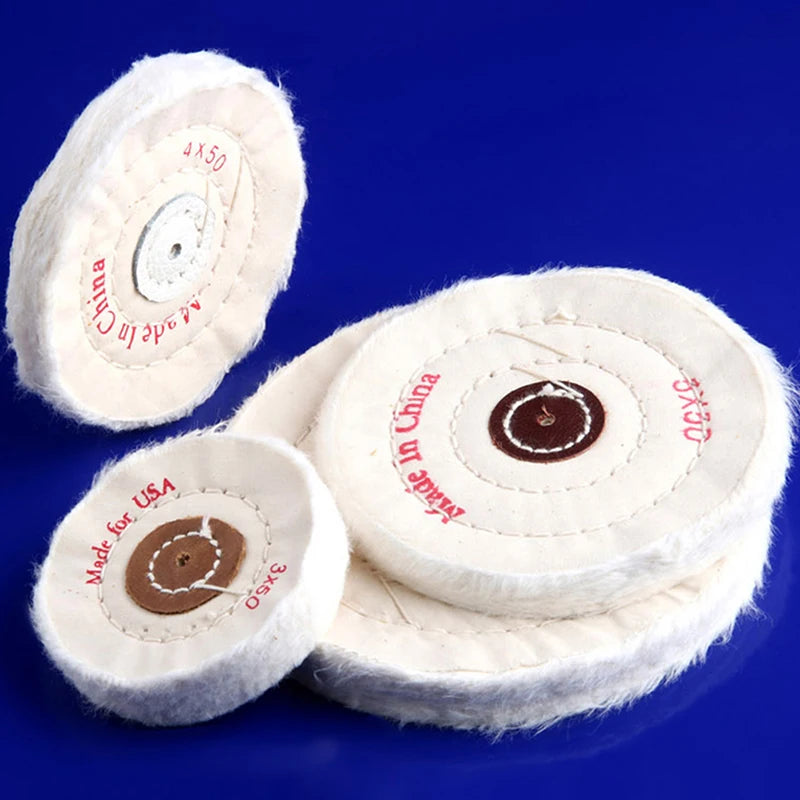 Cotton Buffing Polishing Wheel 3–8 Inch | Jewelry & Mirror Finish Buffing Polishing Wheel Axl